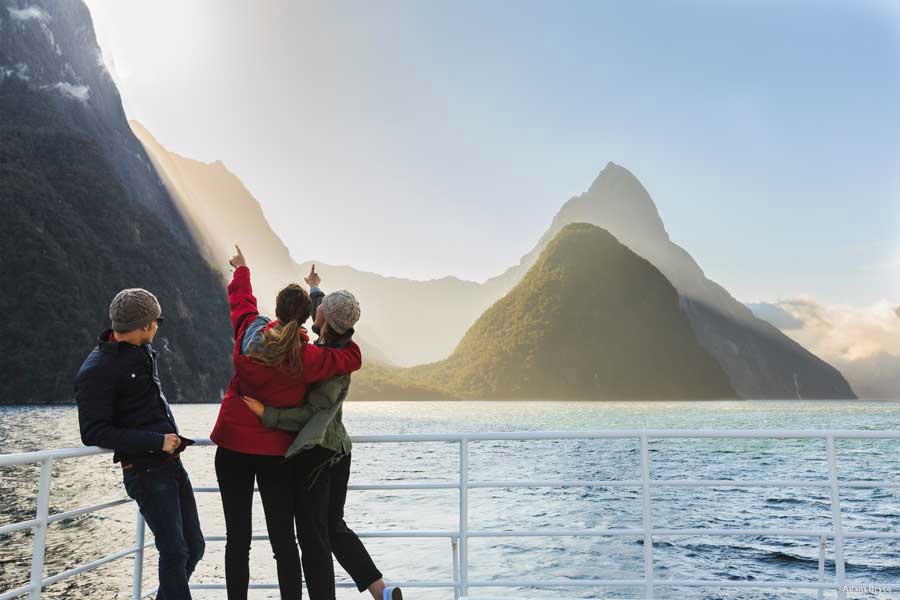 Milford Sound boat tour New Zealand